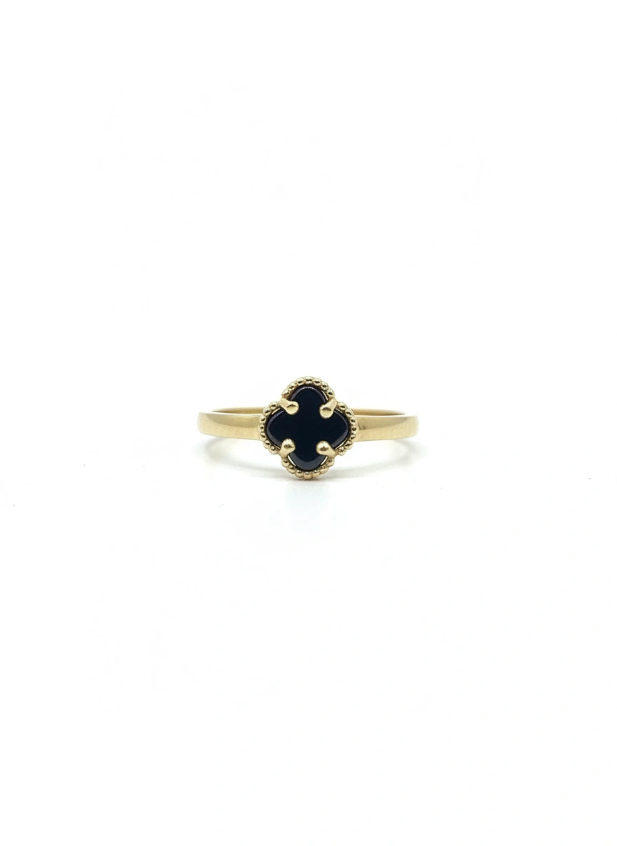 Mini Clover ring 10k