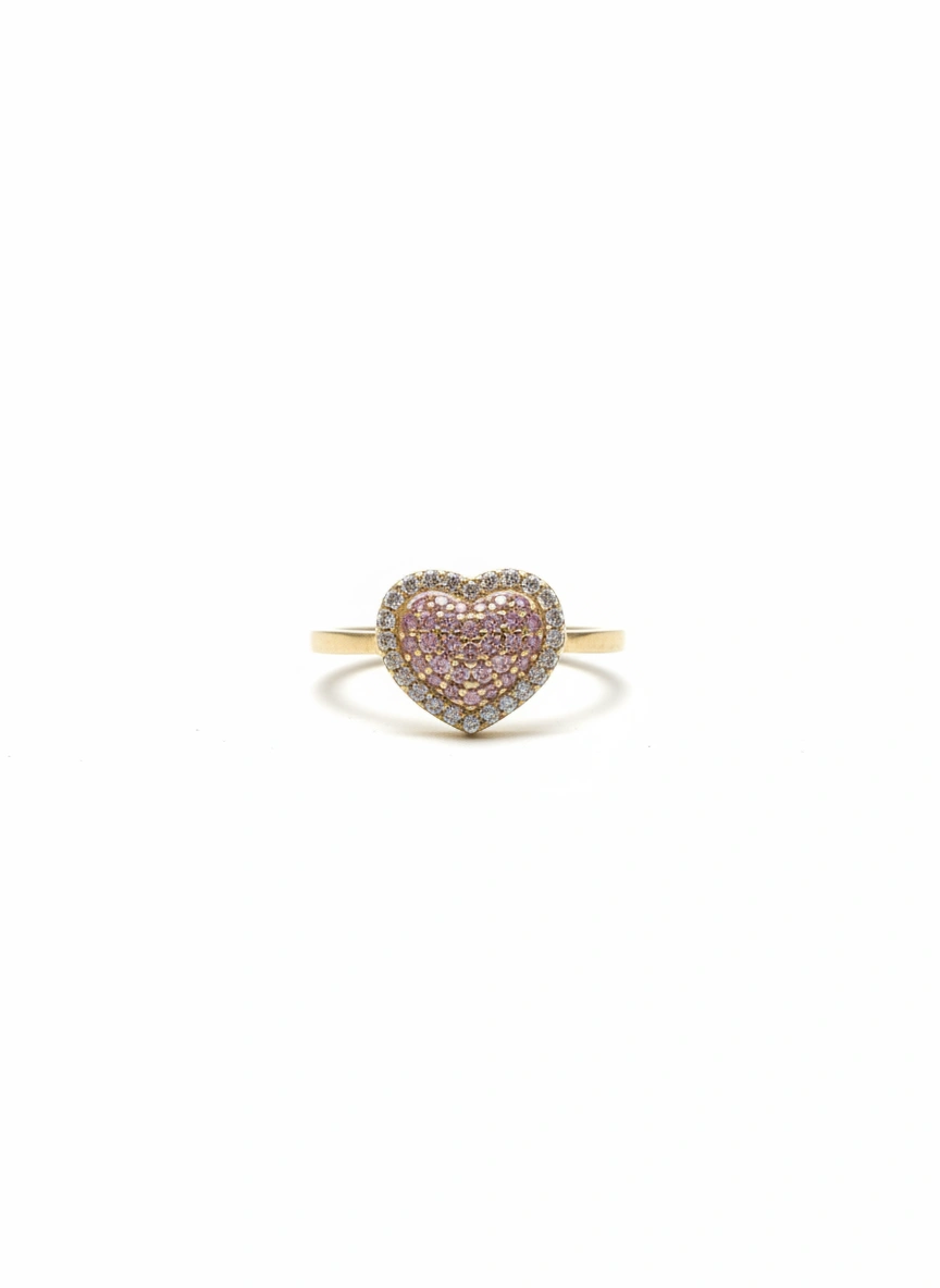 Heart ring 10k