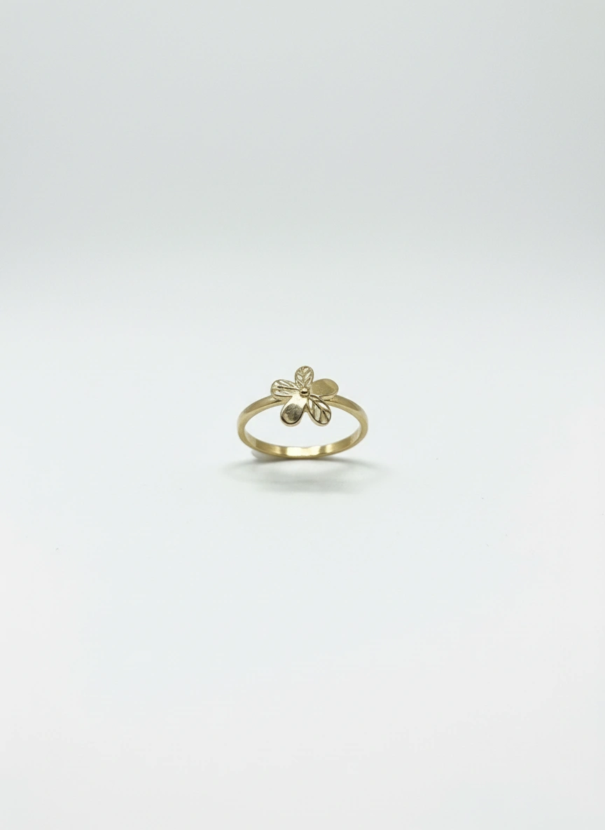 Flower ring 10k