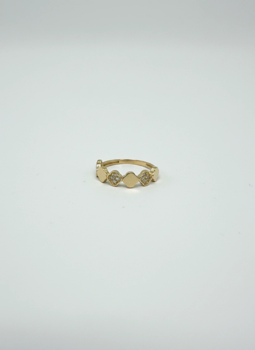 Flower ring 15k