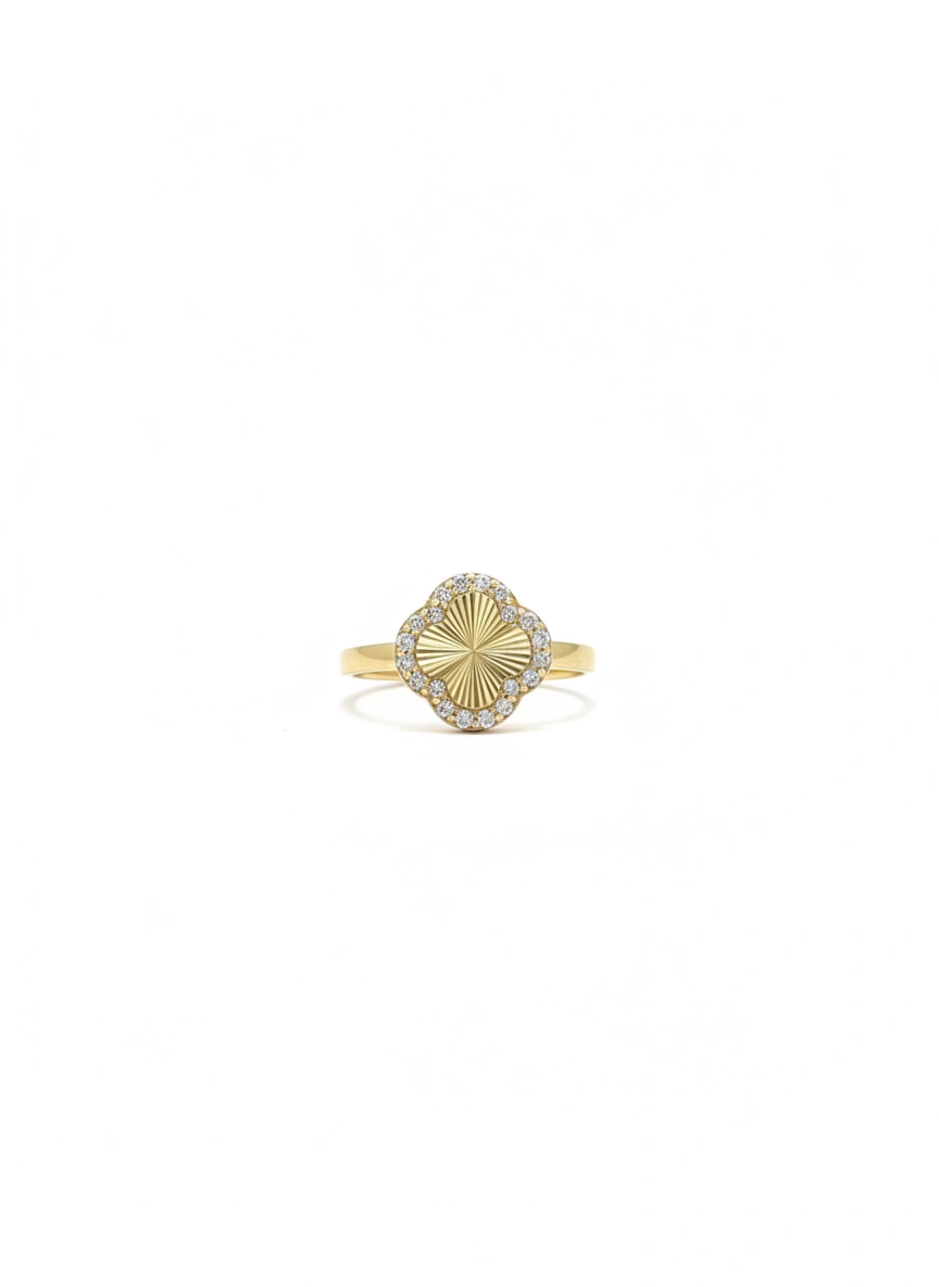 Clover ring 10k