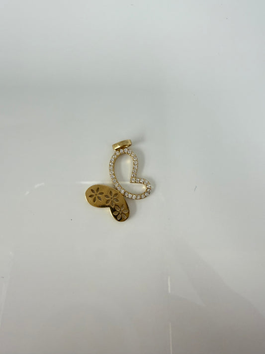 Dije de mariposa oro 14k