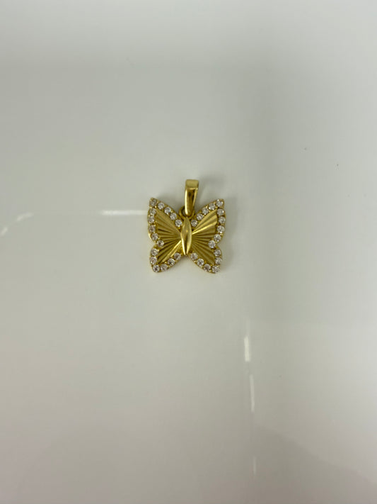 Dije de mariposa 10k