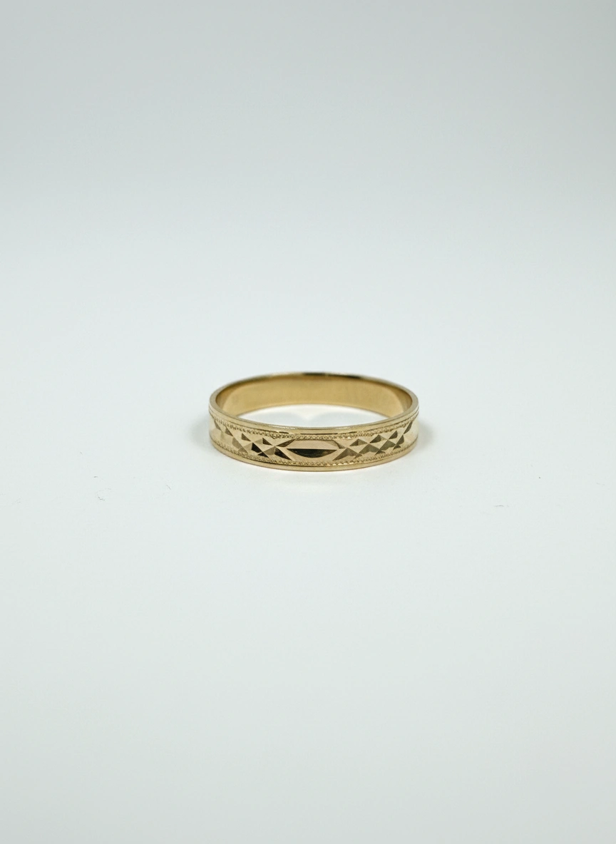 Man ring 14k
