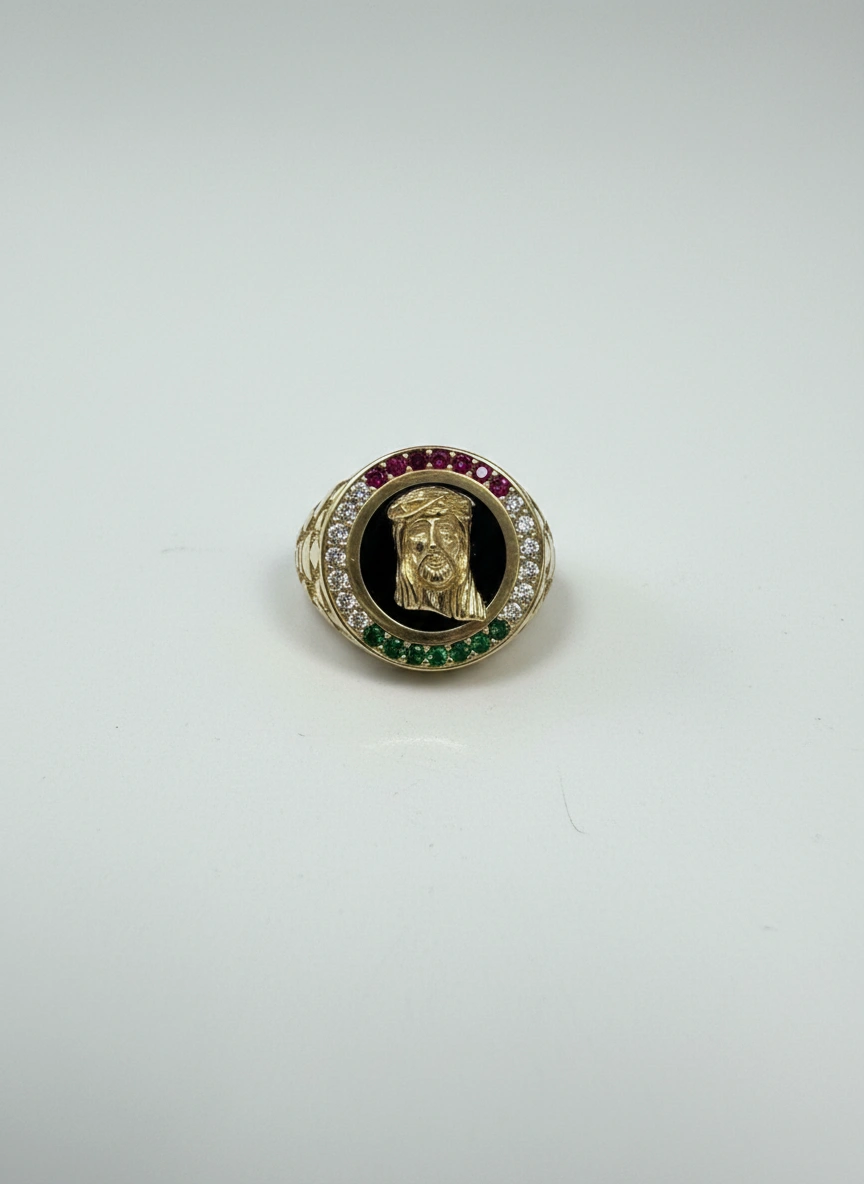 Jesucristo  ring 10k