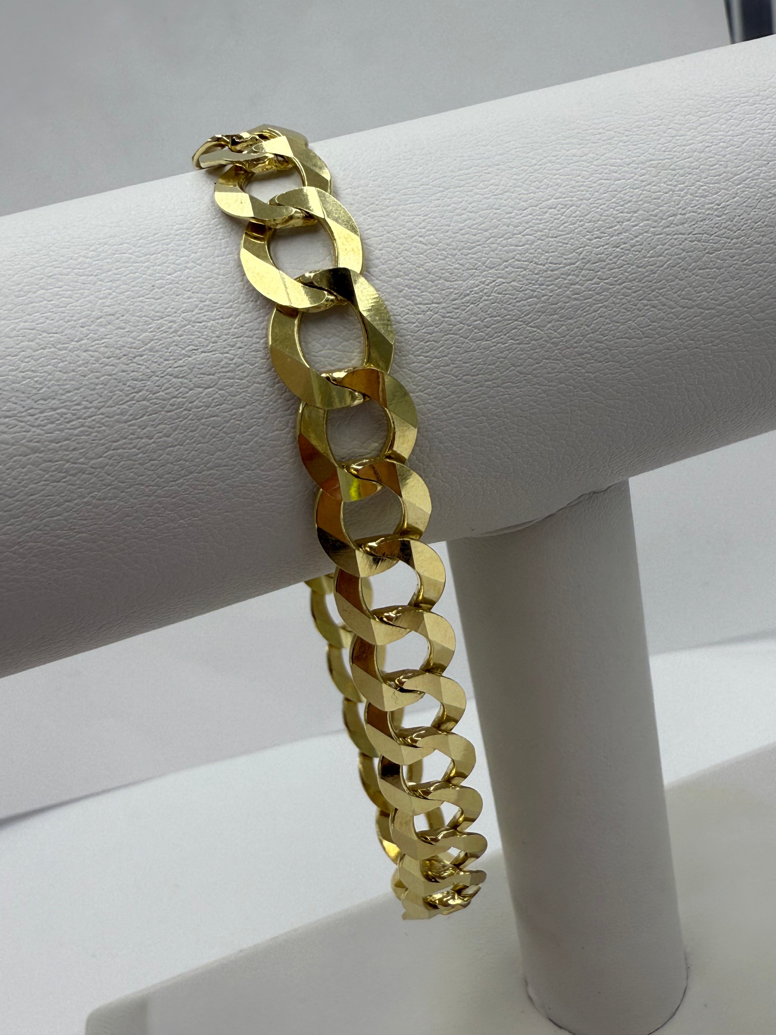 Pulsera corte brillo 10K