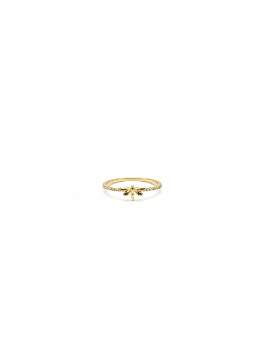 Dragonfly Ring 10K