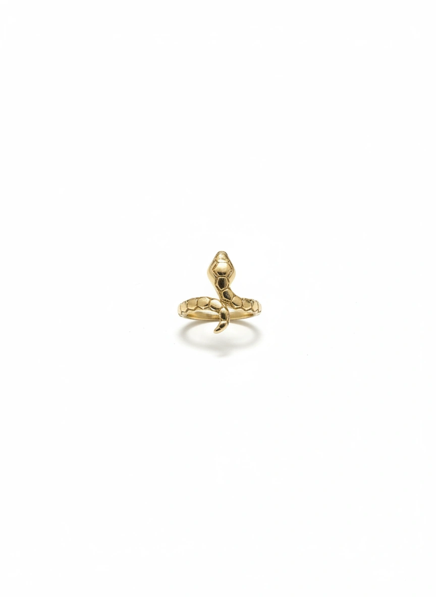 Snake ring 14K