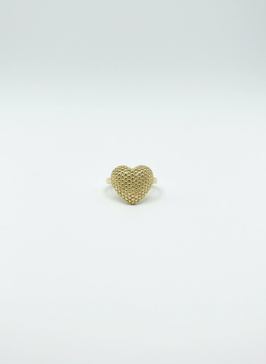 Heart ring 10K