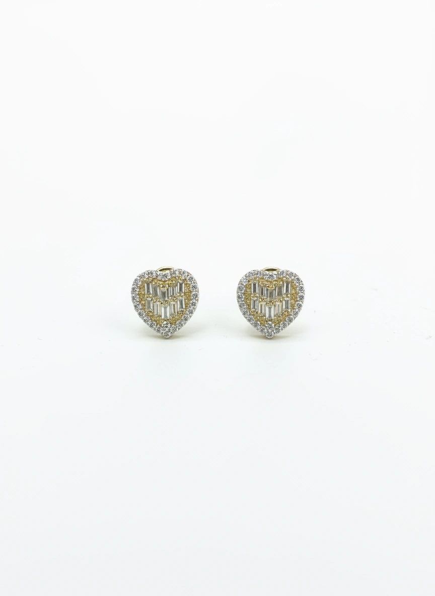 Heart earrings 10K