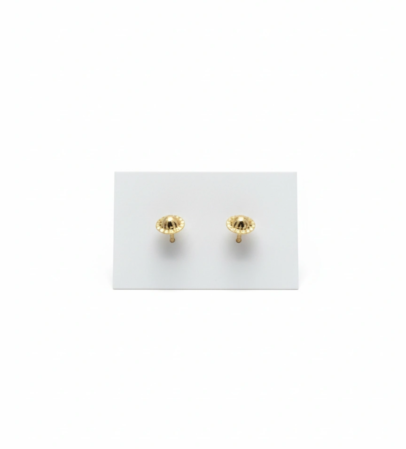 Flower earrings 14K