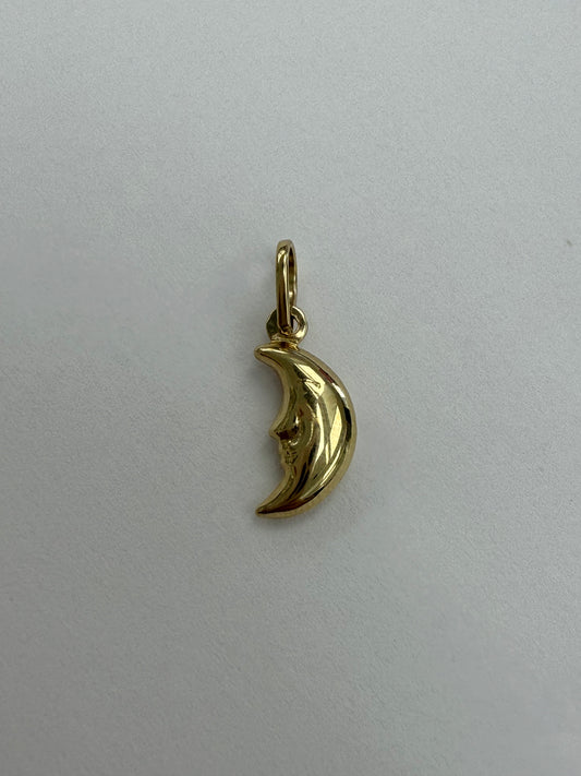 Dije de luna 14K