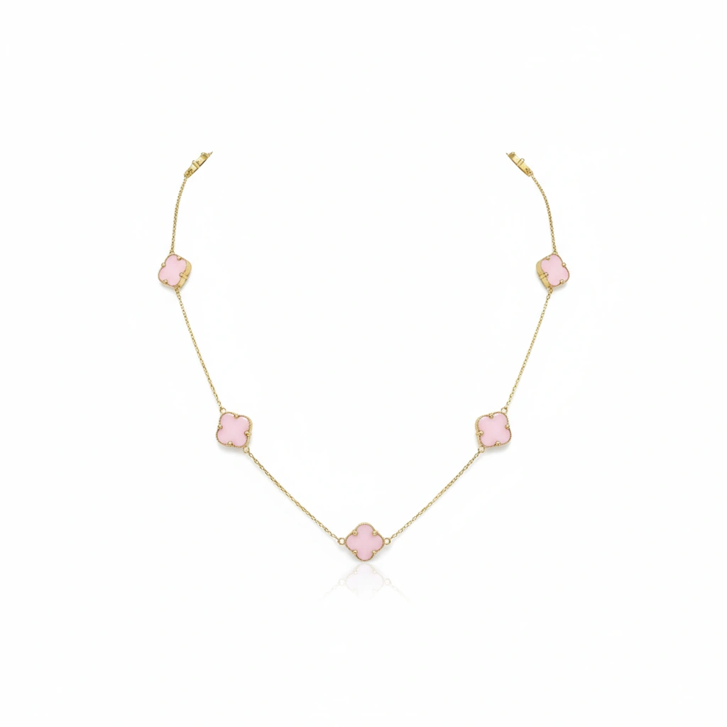 Set of pink flowers 10K