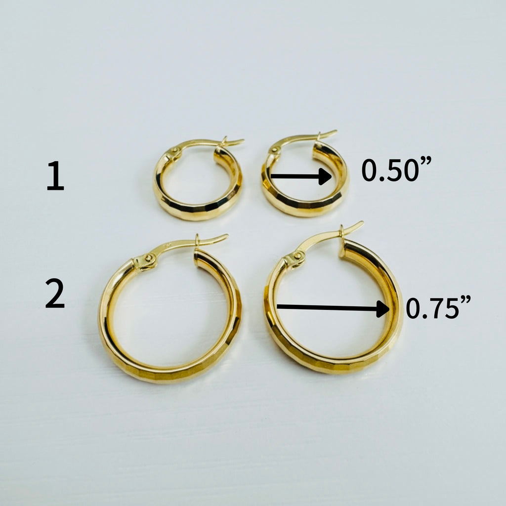 Argollas 14k