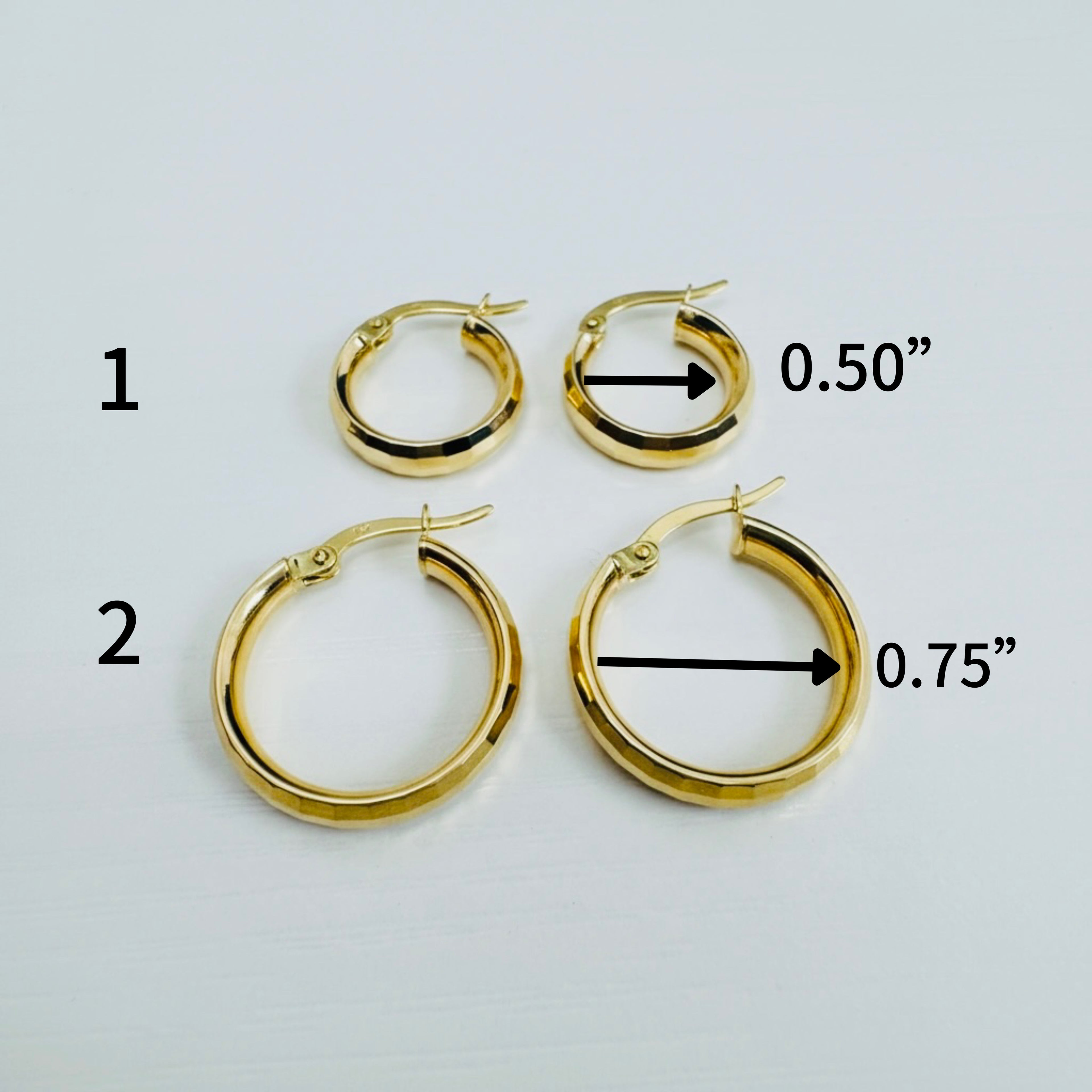 Argollas 14k