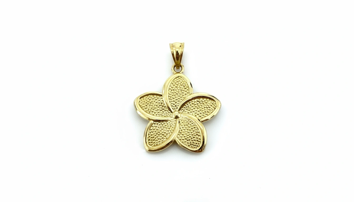 Dije de flor grande 10k