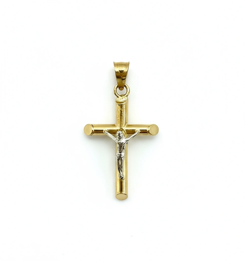 Crucifijo pequeño 14k
