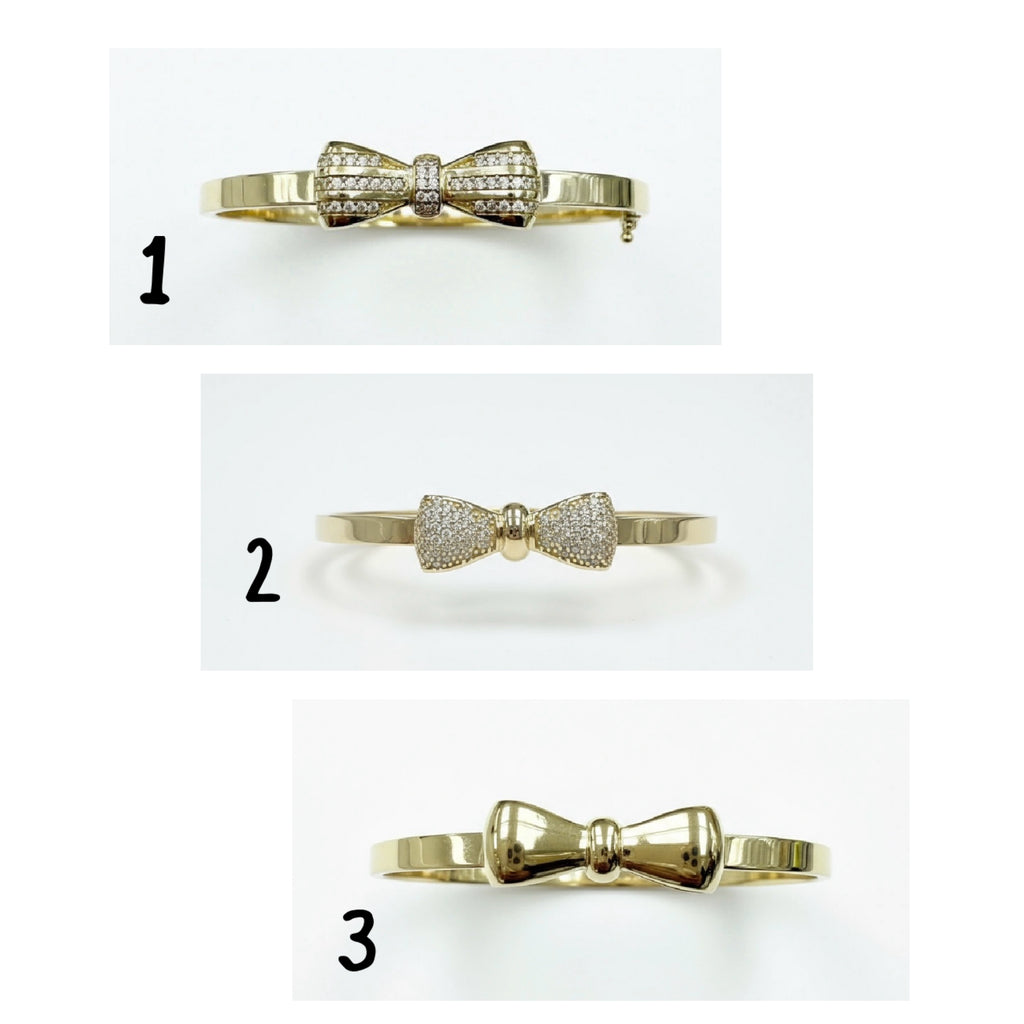 Pulsera rígida con lazo 10k