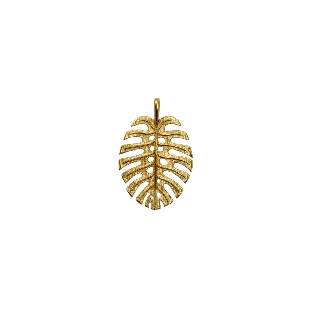 Dije de hoja 14K