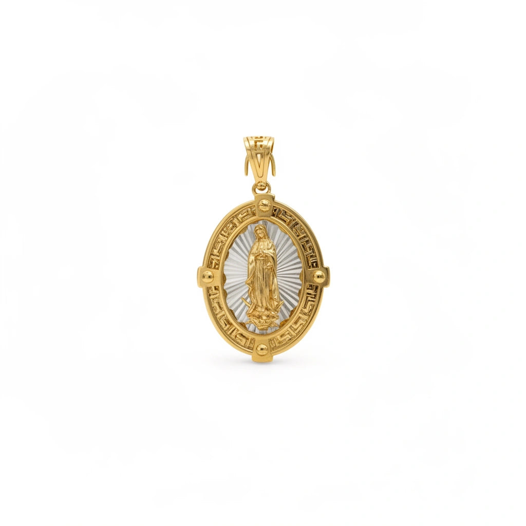 Dije de la Virgen de Guadalupe 14K