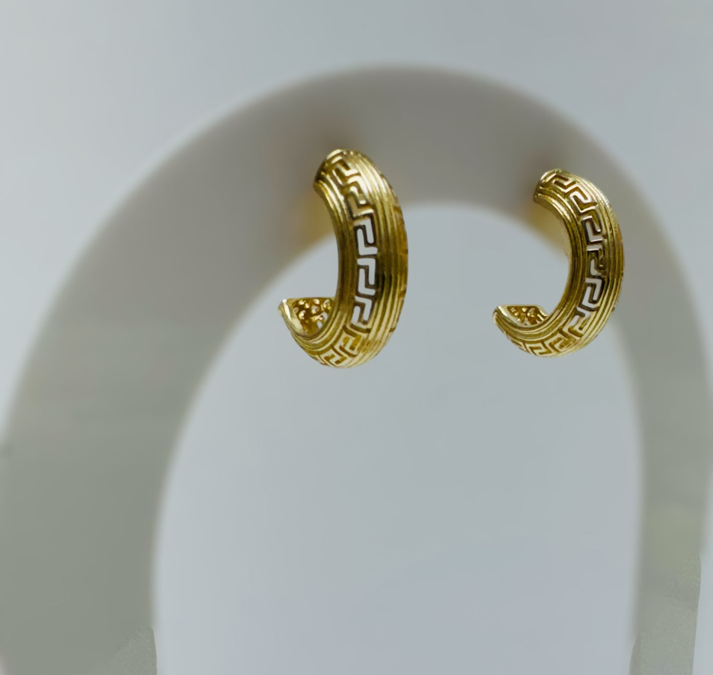 Aretes -argollas 14k