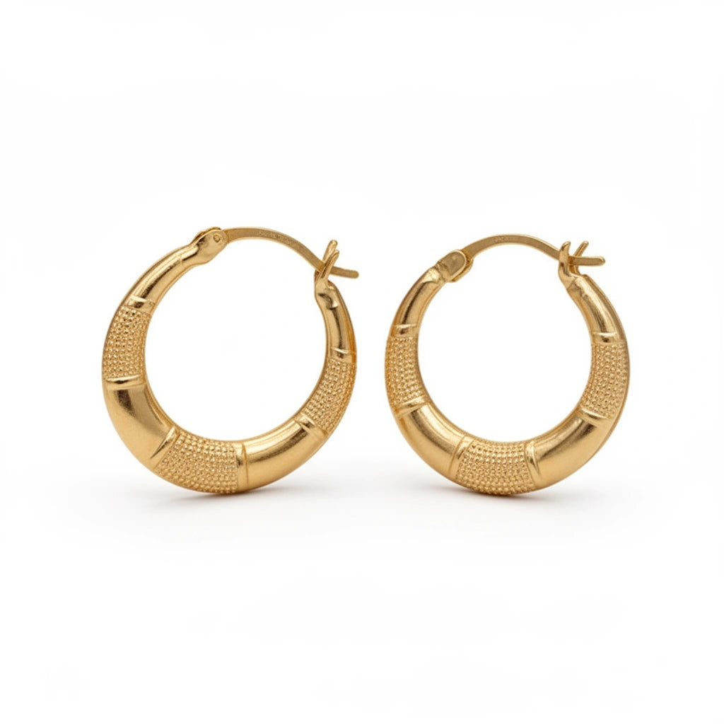 Argollas pequeñas 10k