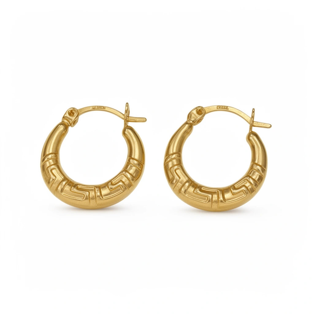 Argollas pequeñas 10k