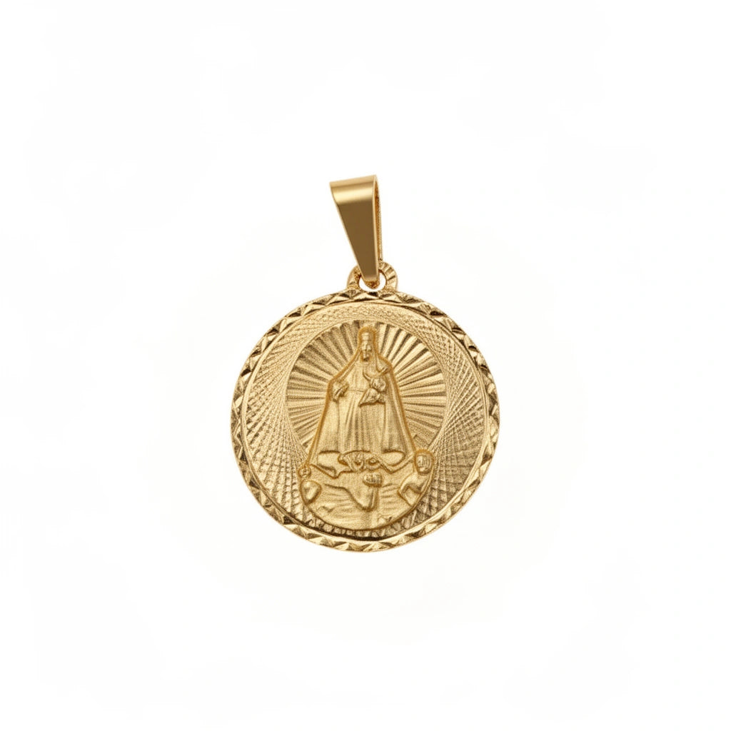 Dije de la virgen de la caridad 10k