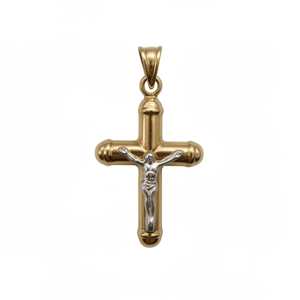 Dije de cruz con cristo 10K