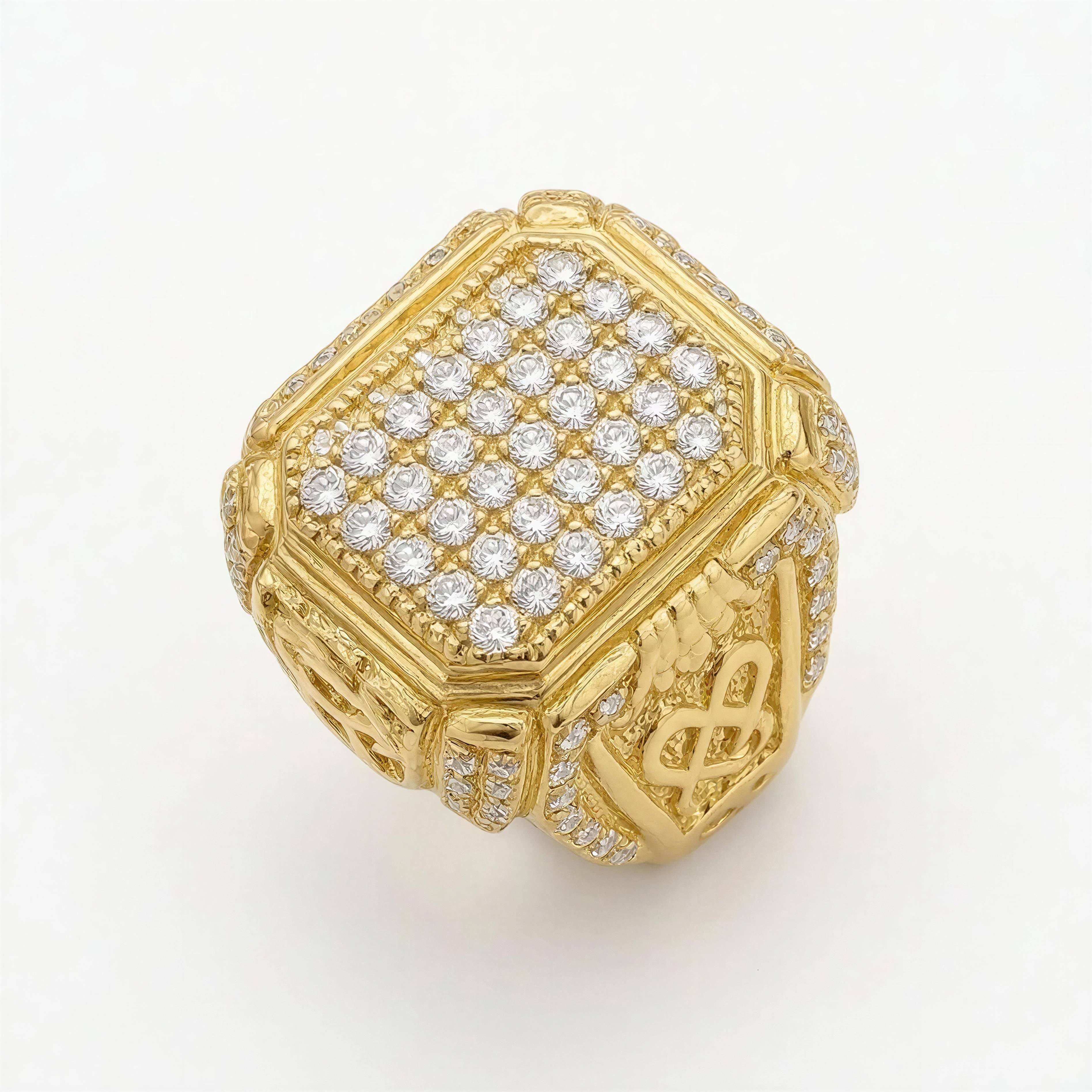 Anillo de hombre 10k