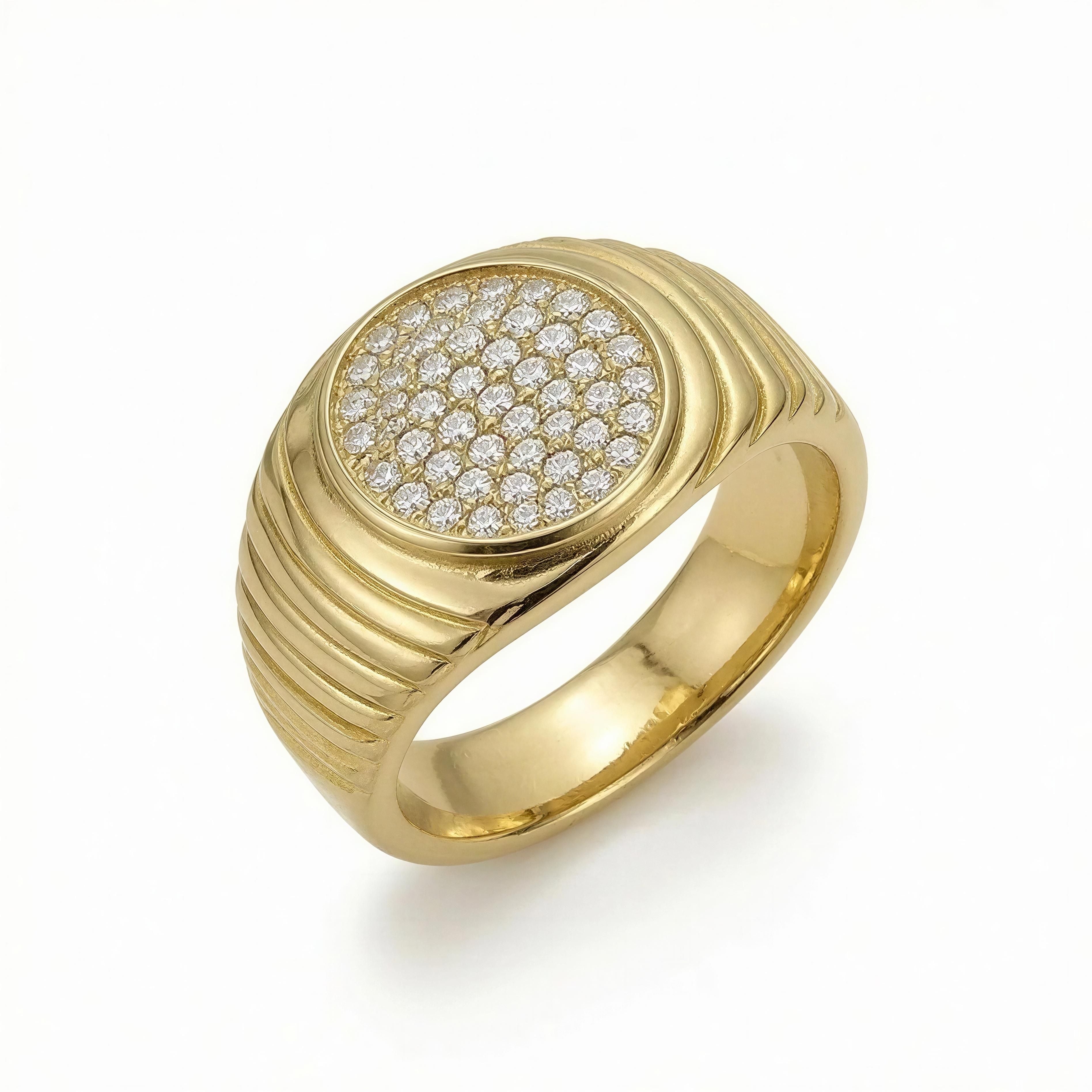 Anillo de hombre 10k