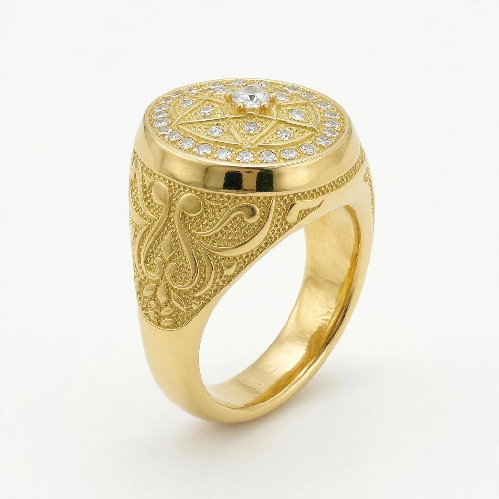 Anillo De Hombre 10k