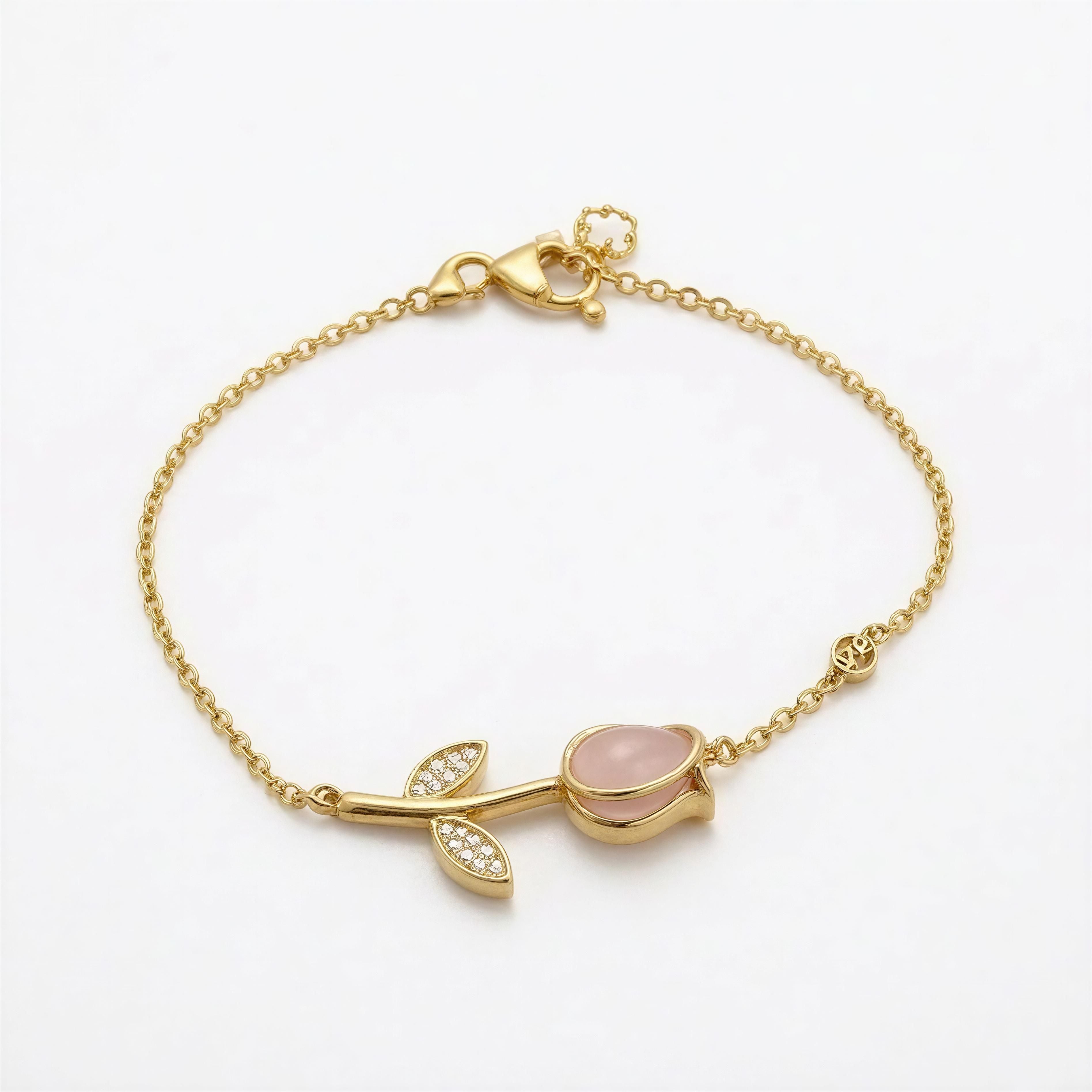 Pulsera De Tulipan 14k