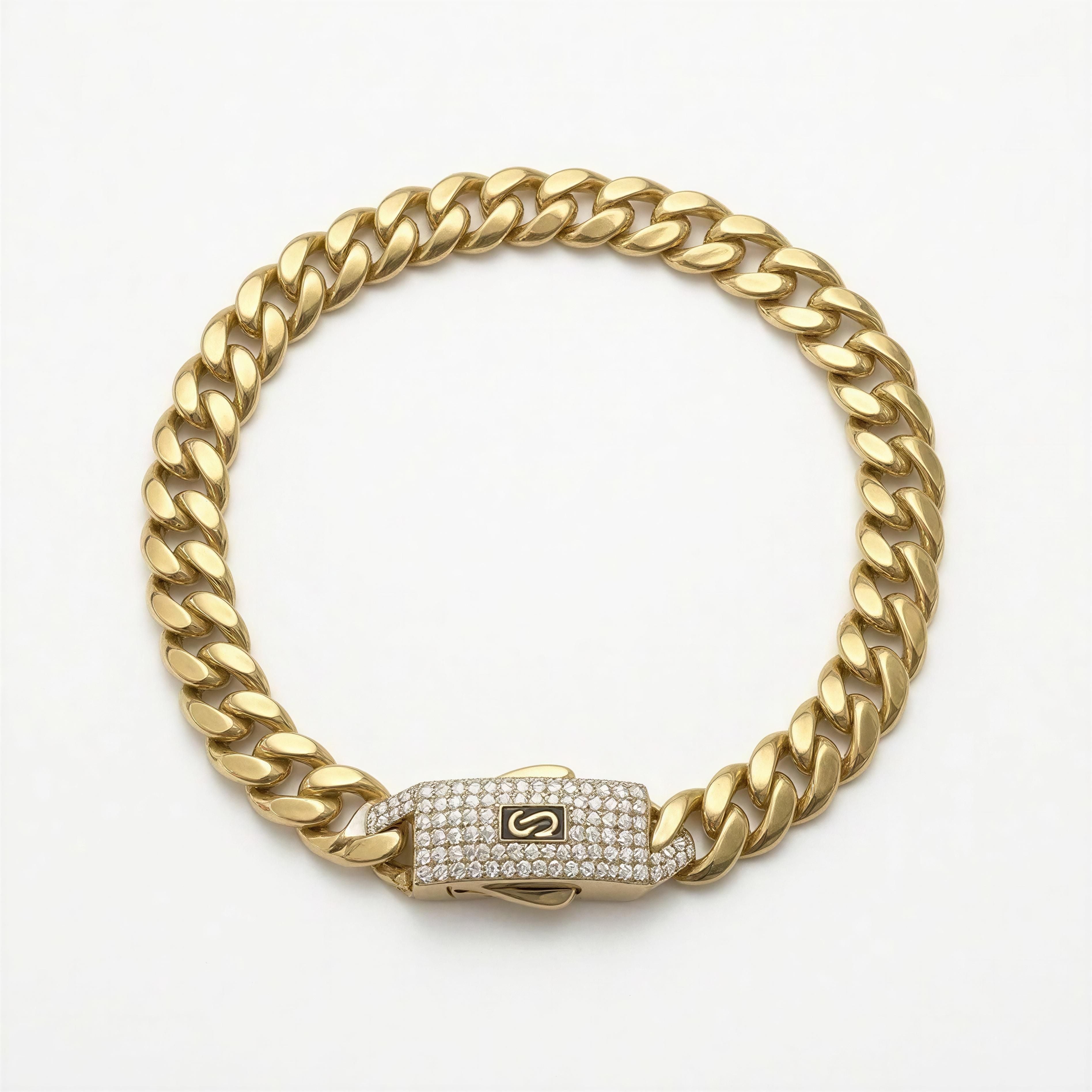 Pulsera Monaco 10k