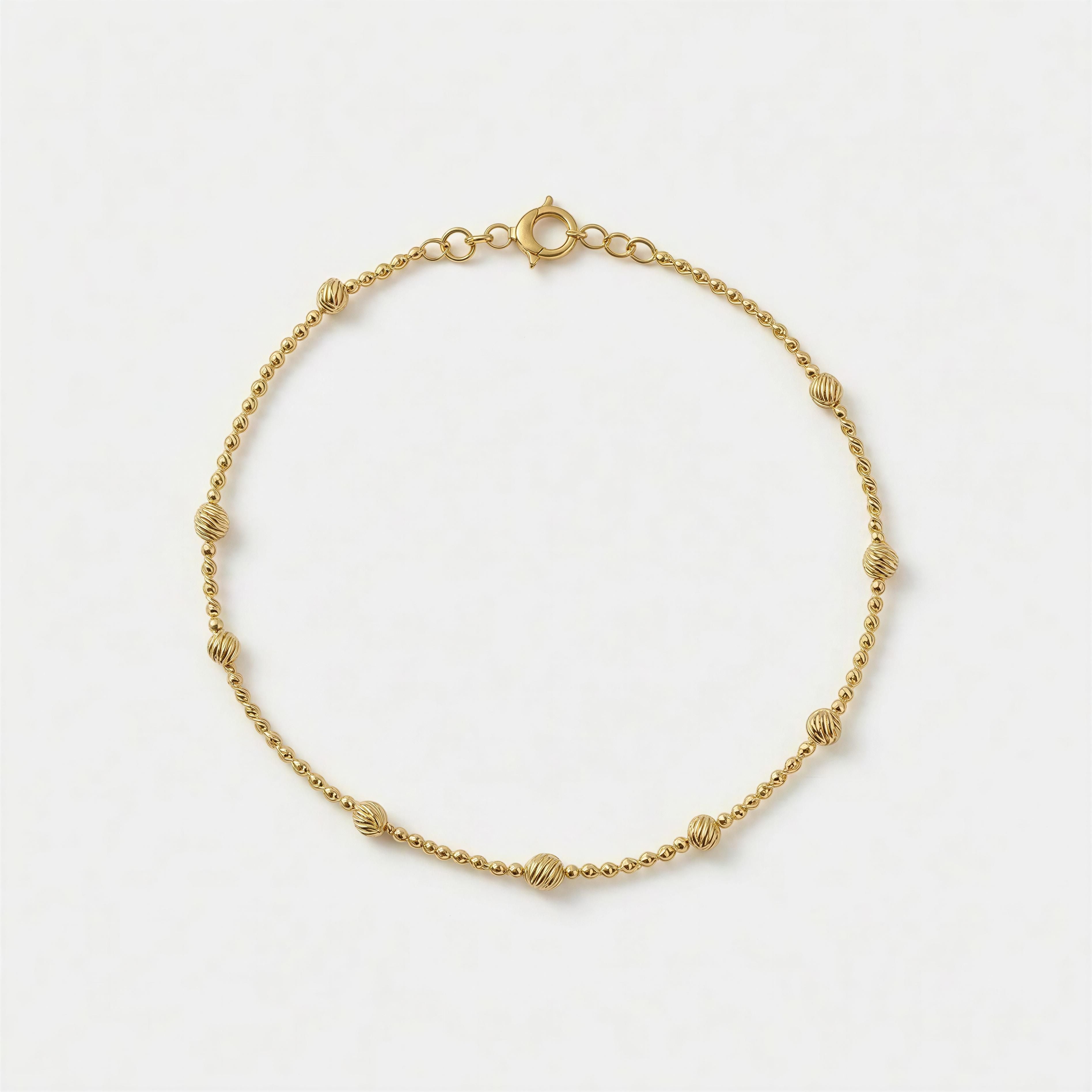 Pulsera Balines 10k
