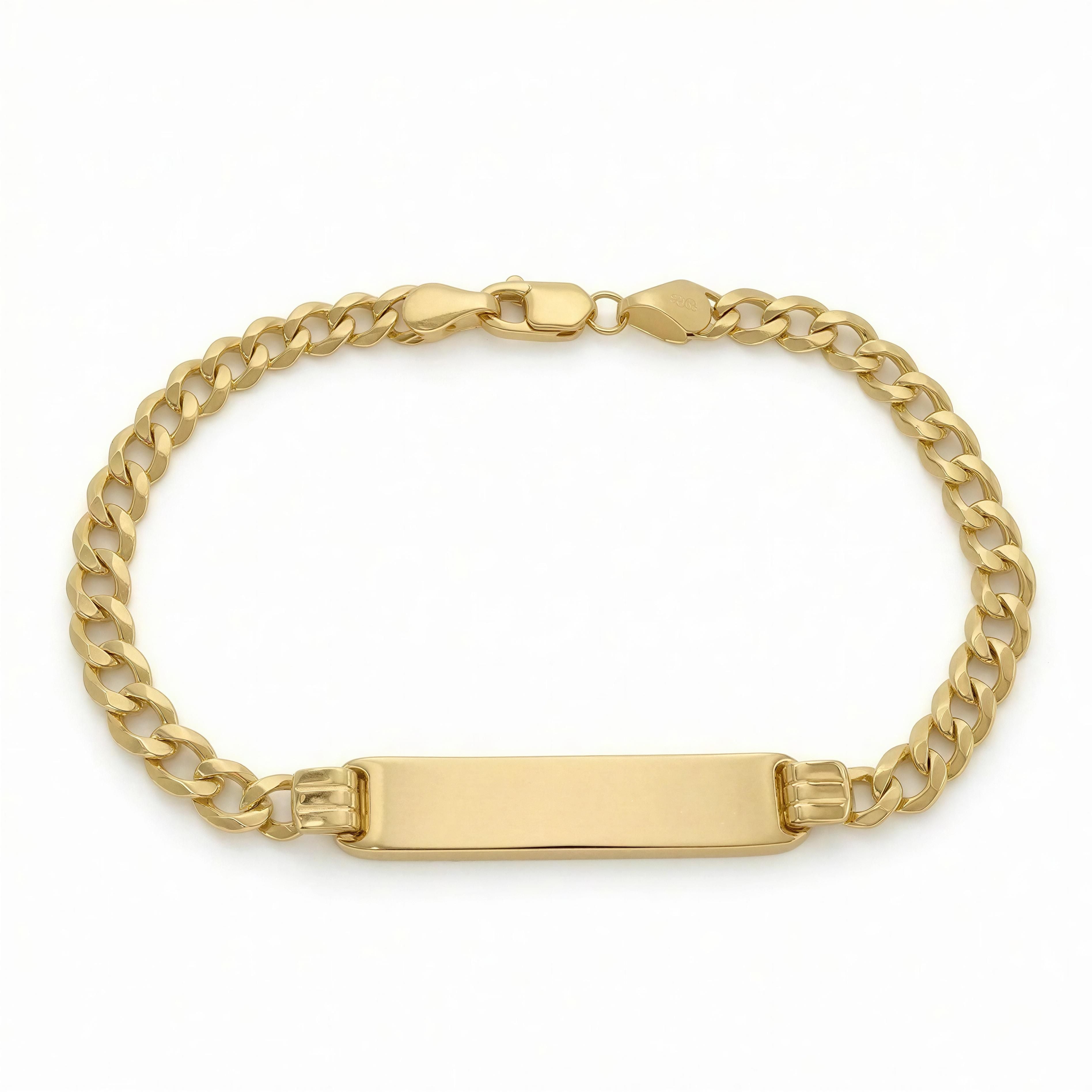 Pulsera con placa para Niñ@ 10k