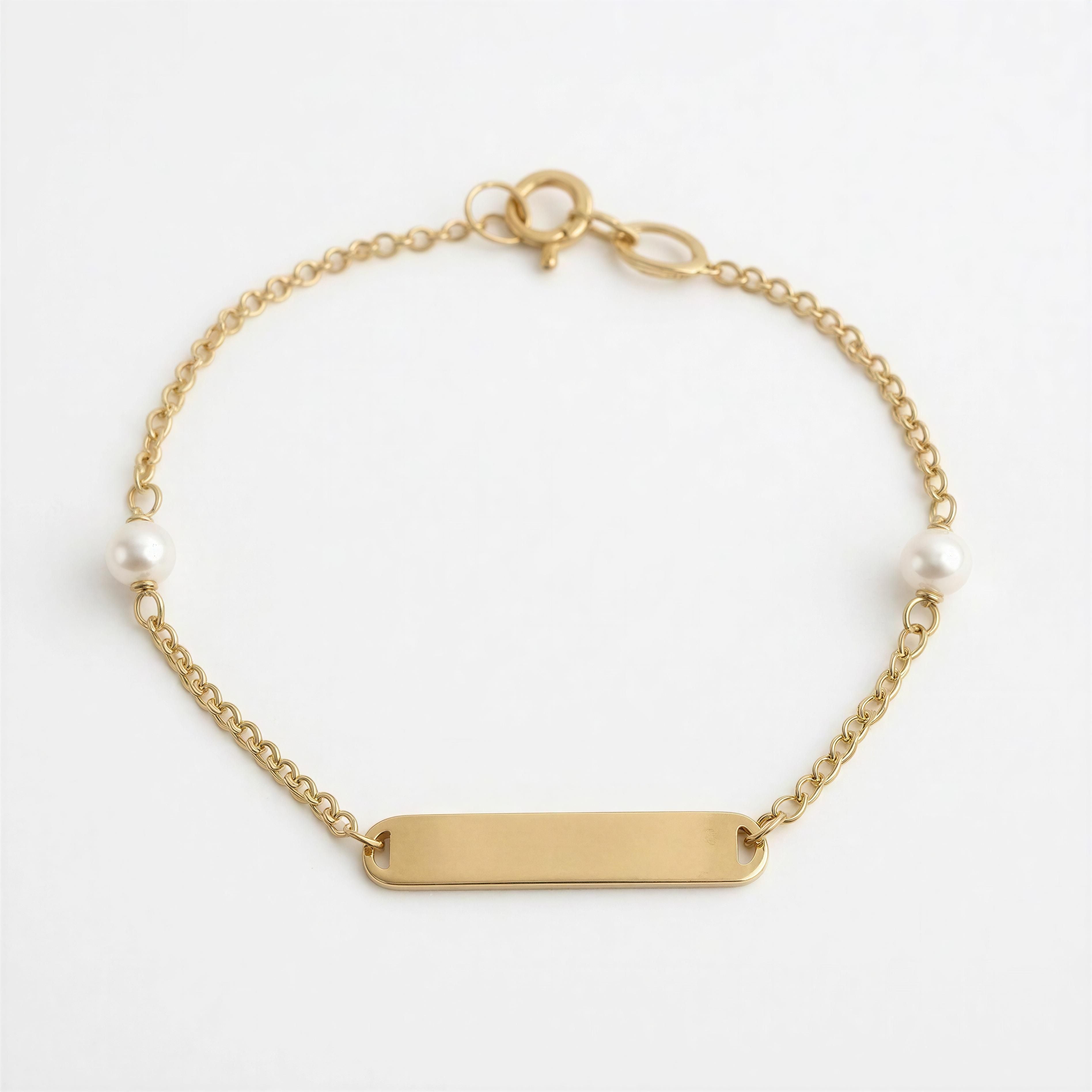 Pulsera Bebé 14k
