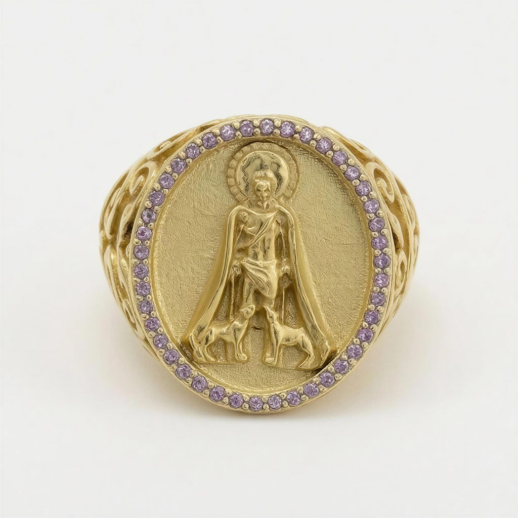 Anillo DeHombre San Lázaro 10k