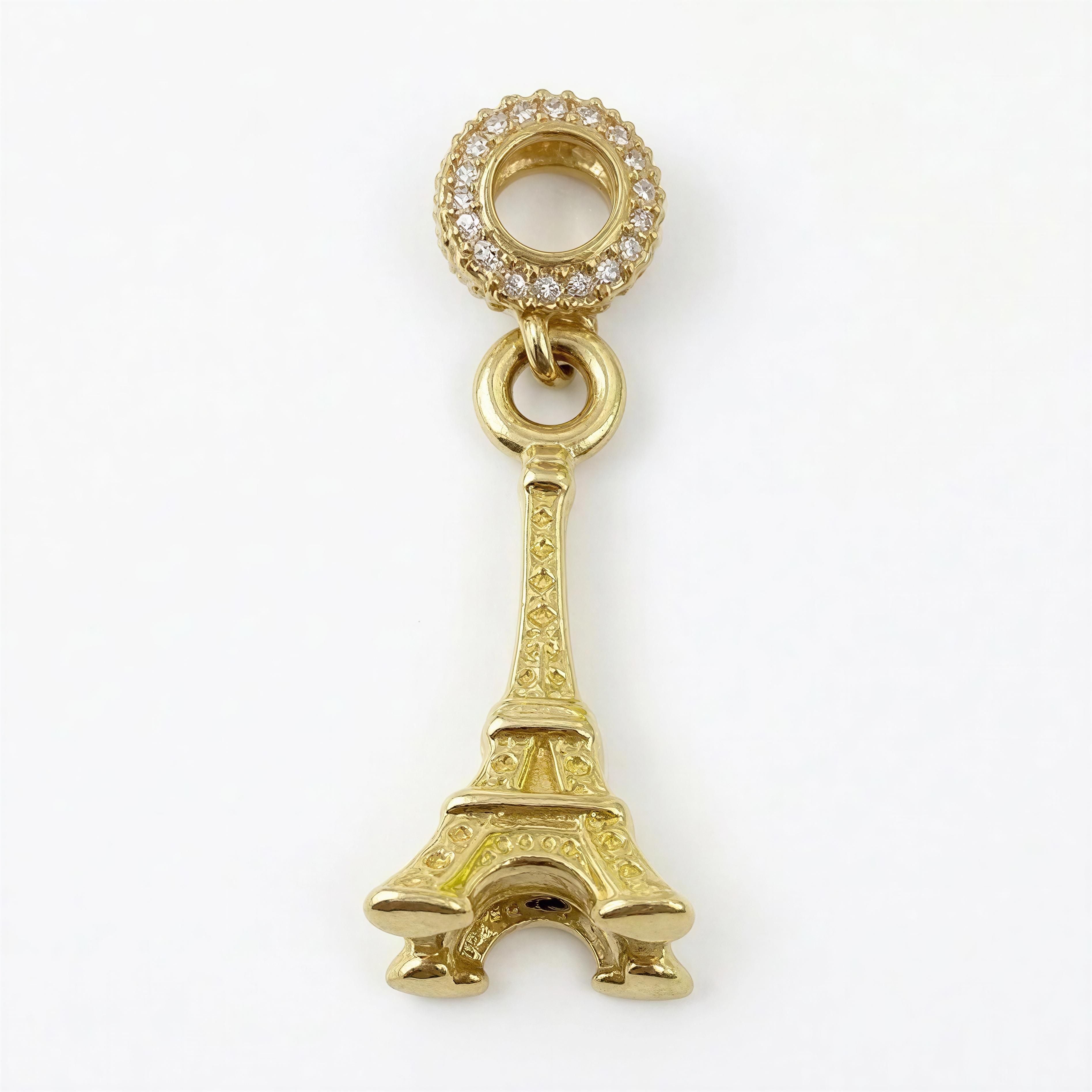 Charm Torre Eiffel 10k