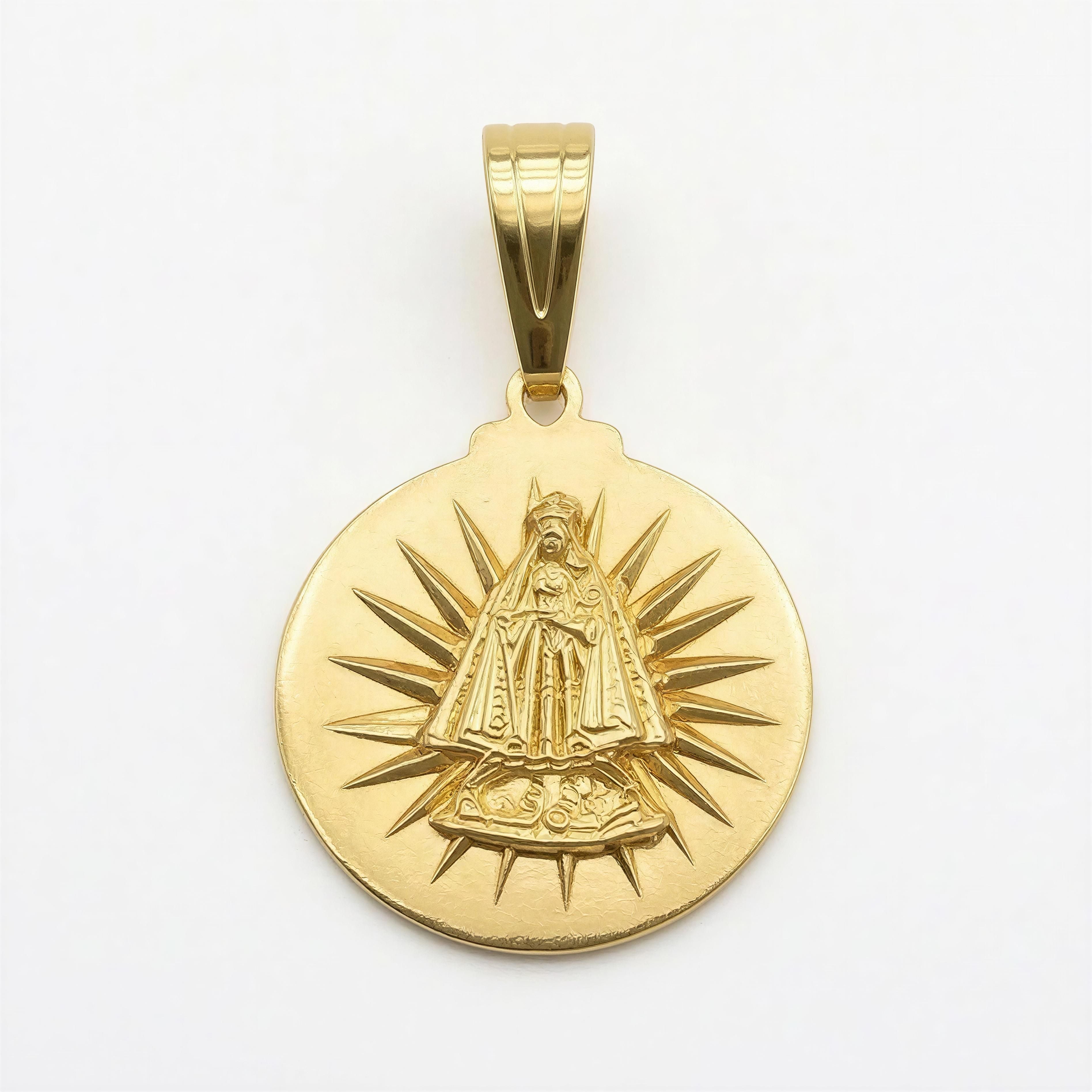 Dije Virgen de la Caridad 10k