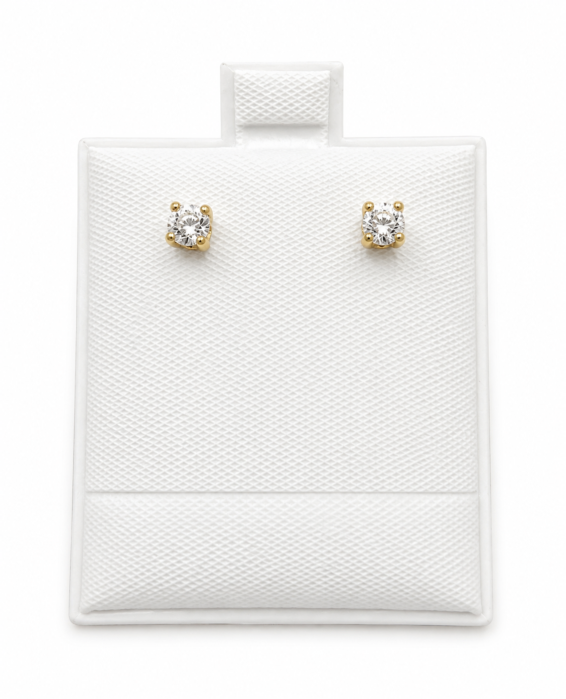 Aretes de piedra 14k