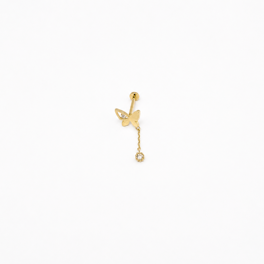 Piercing cartílago 14k