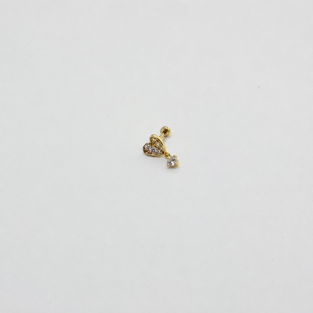 Piercing cartílago 14k