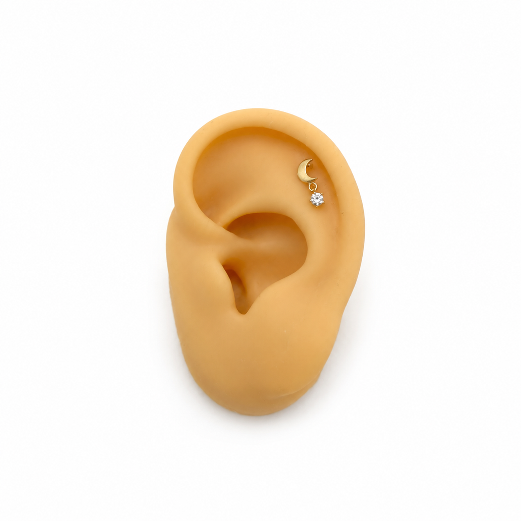Piercing cartílago 14k