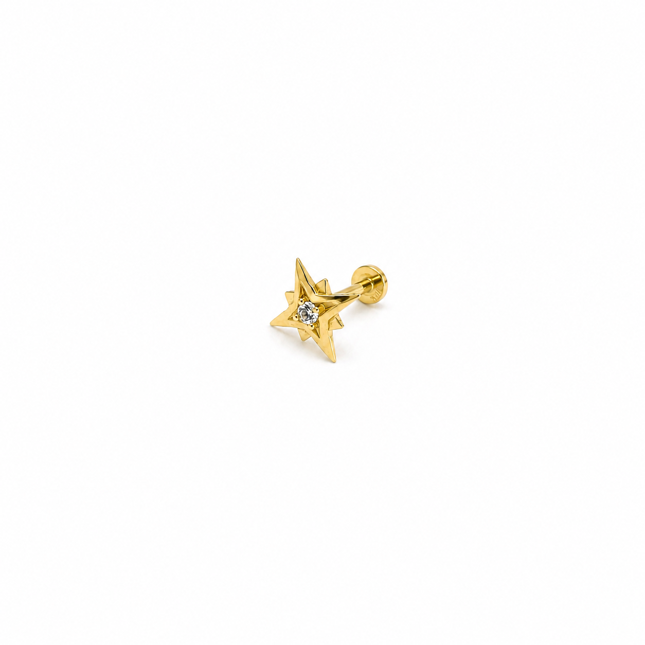 Piercing cartílago 14k