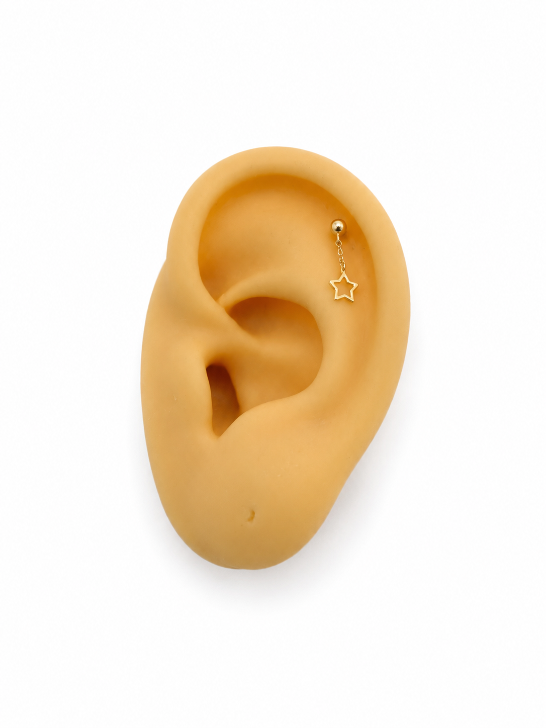 Piercing cartílago 14k