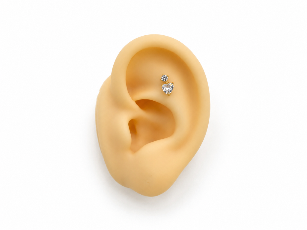 Piercing cartílago 14k