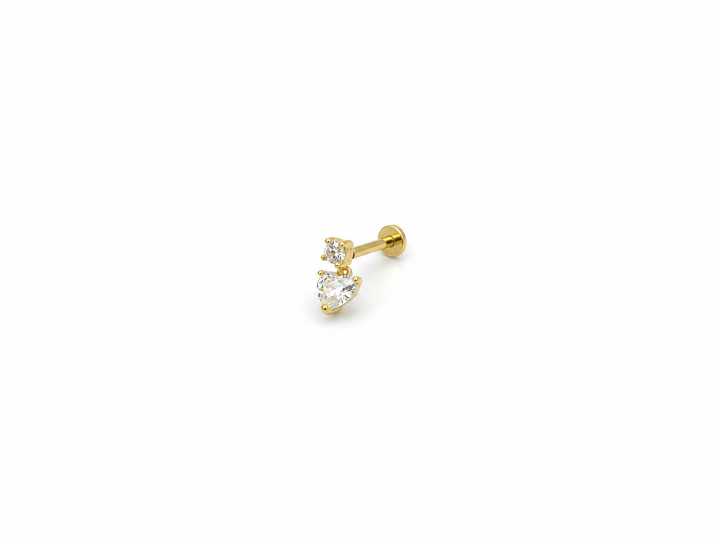 Piercing cartílago 14k