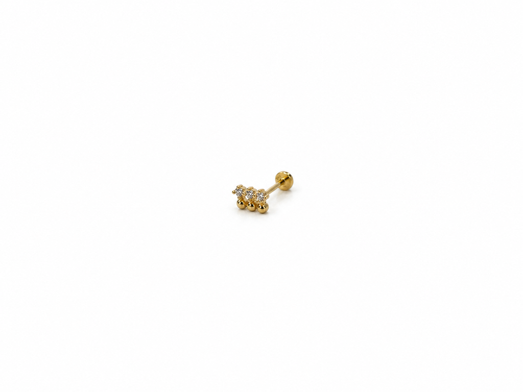 Piercing cartílago 14k