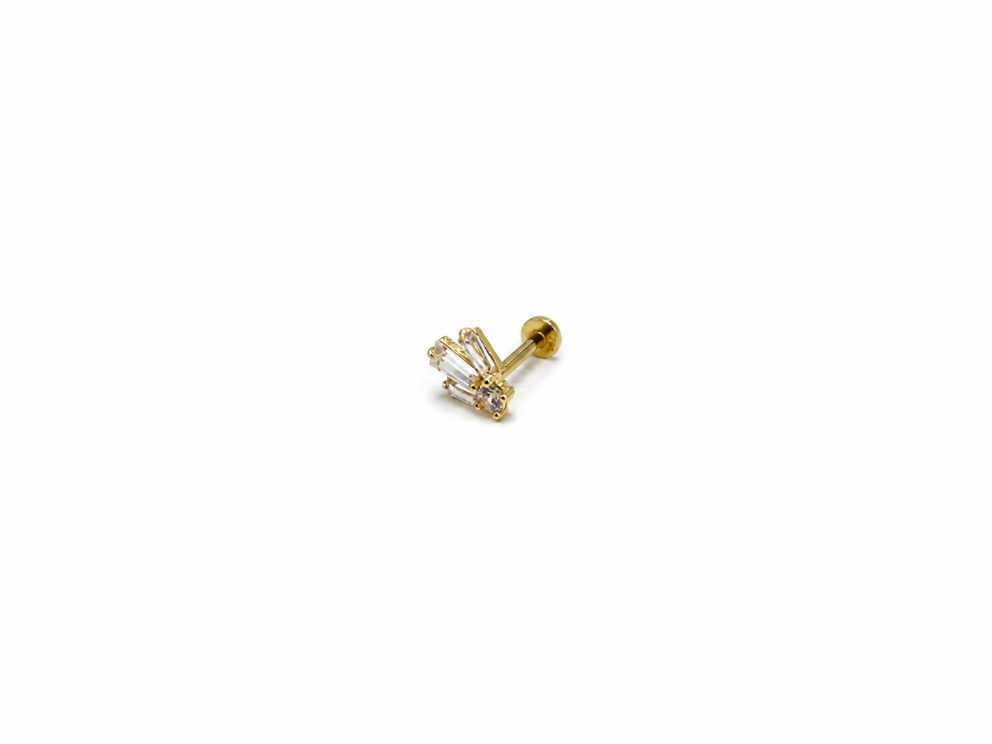 Piercing cartílago 14k